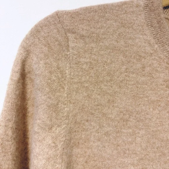 QUINCE Mongolian Cashmere Crewneck Sweater Oatmeal Size Small Women’s - Picture 2 of 9